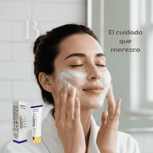 SkinLuz Cleanser Jabón De Niacinamida Serum 10