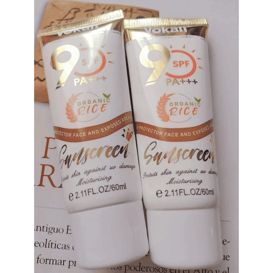 DermaRice UltraBlock 90 – Protector Solar Facial con Extracto de Arroz