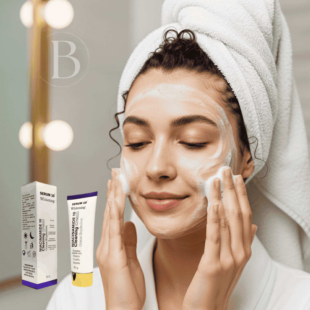 SkinLuz Cleanser Jabón De Niacinamida Serum 10