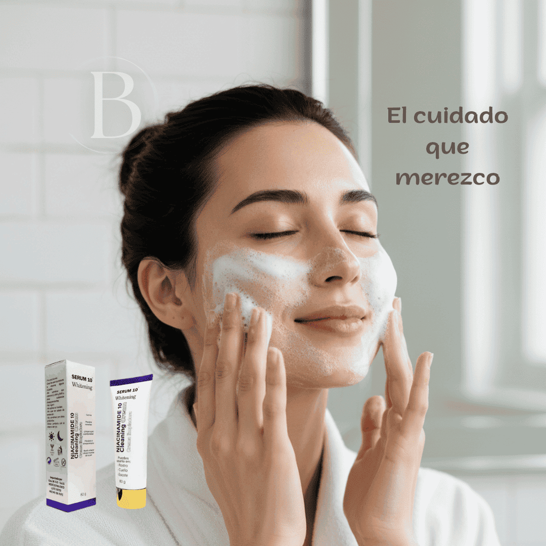SkinLuz Cleanser Jabón De Niacinamida Serum 10